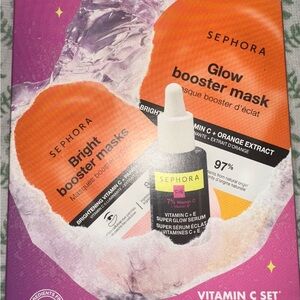 Sephora Three Piece Vitamin C Skincare And Mask Set